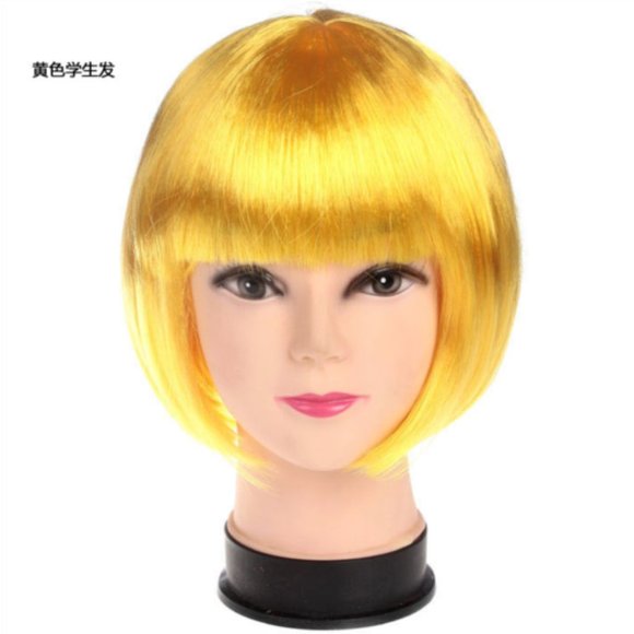 Lady Long Curly Wigs Fashion Cosplay Costume Hair Anime - Picture 4 of 13